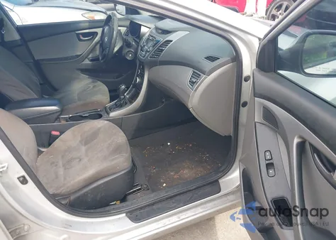 2015 Hyundai Elantra Se из США, поврежденный, VIN 5NPDH4AE9FH581456